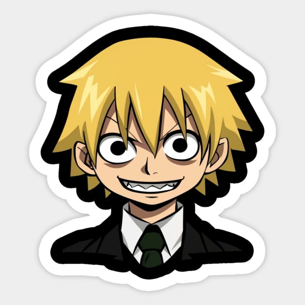 Action Anime Manga Cartoon Character Sticker by joolsd1@gmail.com